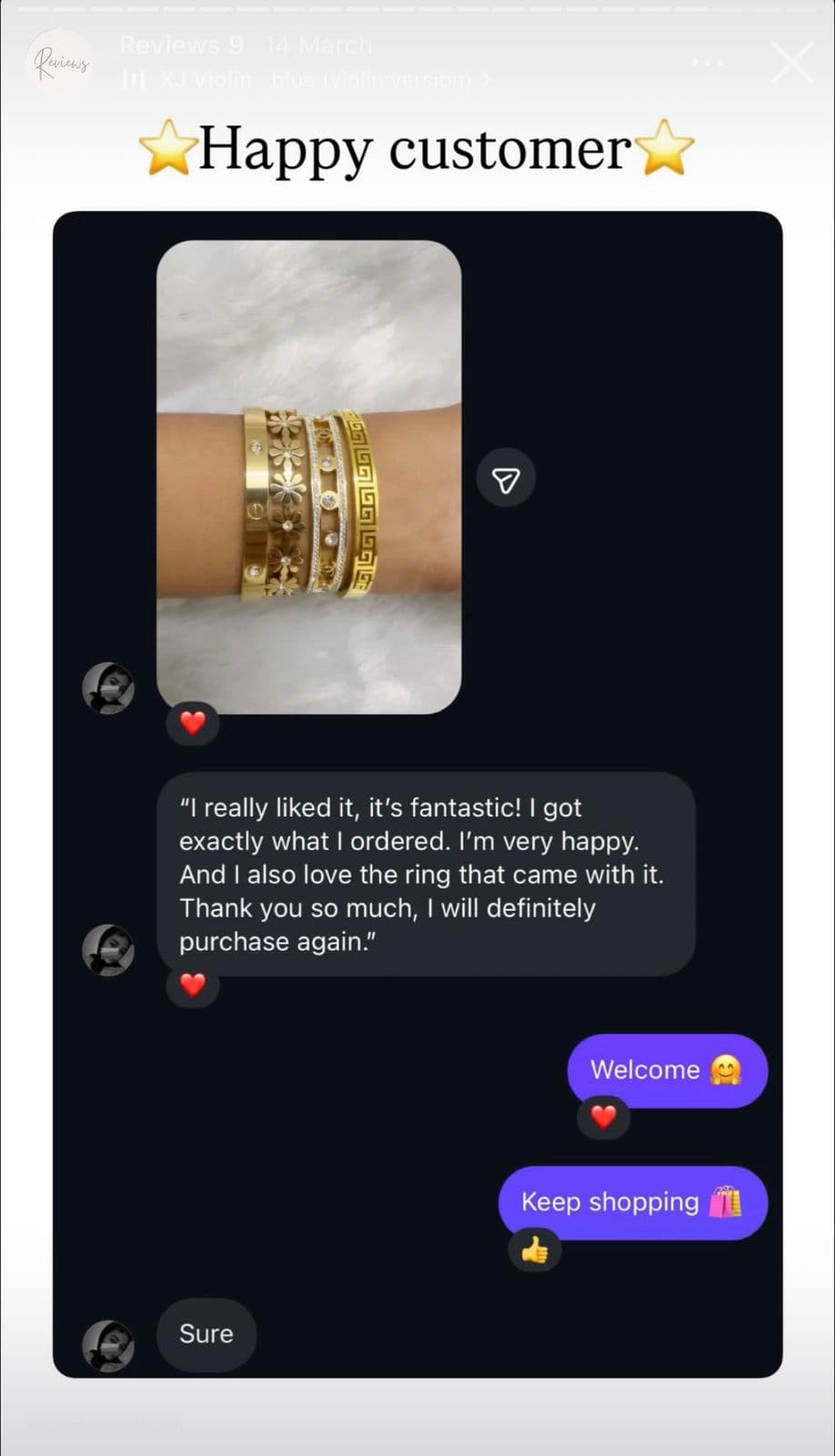 Customer review screenshot 7